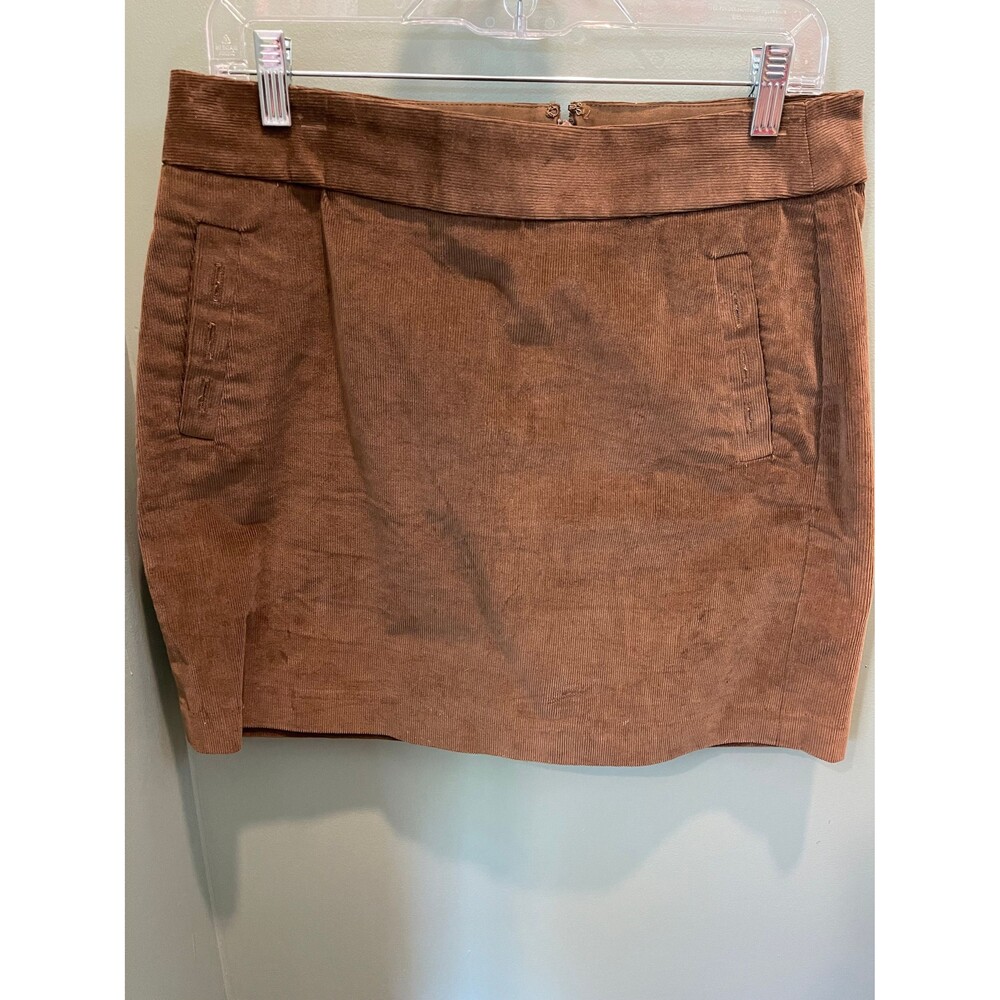 Banana Republic brown corduroy skirt size 10